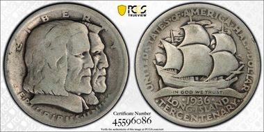 1936 50C Long Island VG10