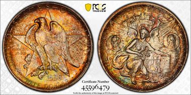 1938-S 50C Texas MS68