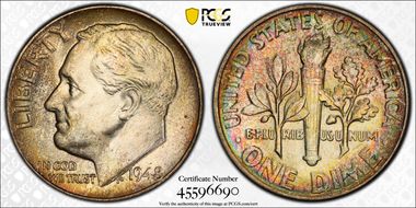 1948 10C MS66+