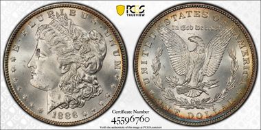 1886 $1 MS65