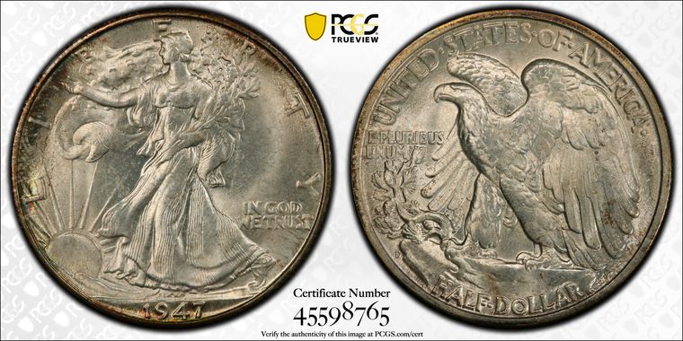 Cert 45598765 - Coin Image