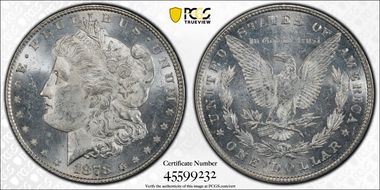 1878 8TF $1 MS62