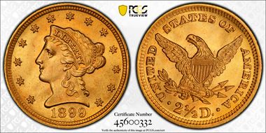 1899 $2.50 MS66+