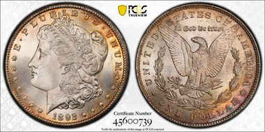 1892-CC $1 MS66