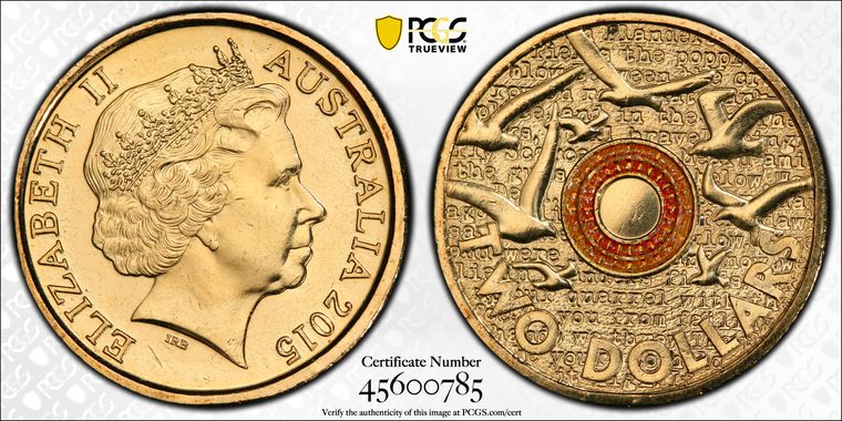 Cert 45600785 - Coin Image