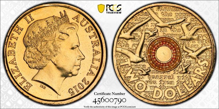 Cert 45600790 - Coin Image