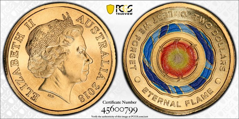 Cert 45600799 - Coin Image