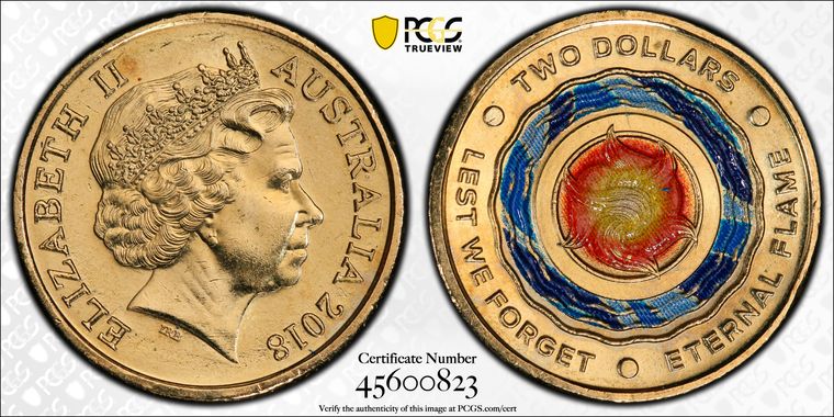 Cert 45600823 - Coin Image