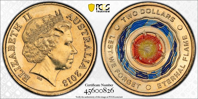 Cert 45600826 - Coin Image