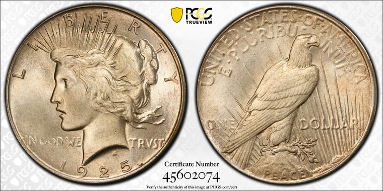 Cert 45602074 - Coin Image