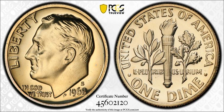 Cert 45602120 - Coin Image