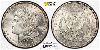 1903 $1 MS65