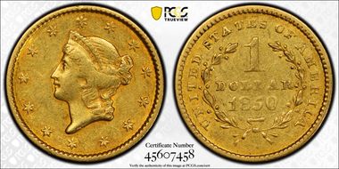 1850 G$1 XF45