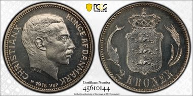 1916 VBP AH 2 Kr MS65