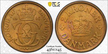 1925-HCNGJ 2 Kr MS64