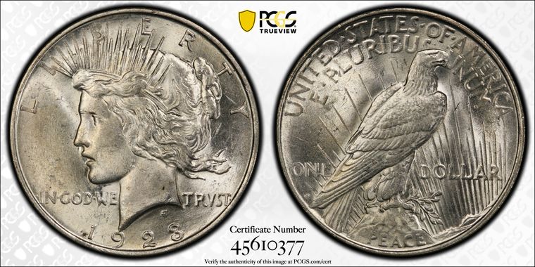 Cert 45610377 - Coin Image