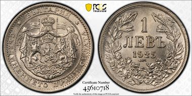 1925 Lev KM-37 Poissy MS65