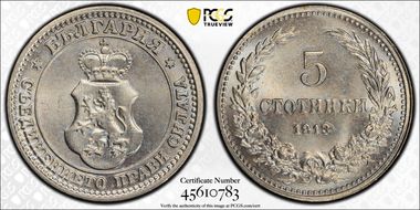 1913 5 St KM-24 MS65