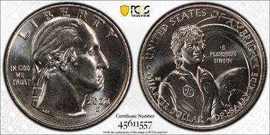 2022-D 25C Dr. Sally Ride MS67