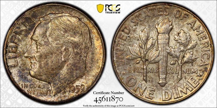 Cert 45611870 - Coin Image