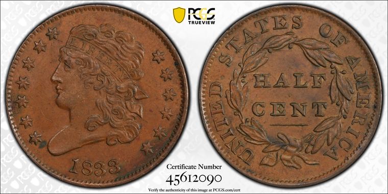 Cert 45612090 - Coin Image