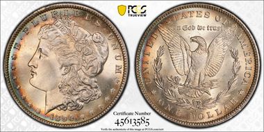 1890-O $1 MS66