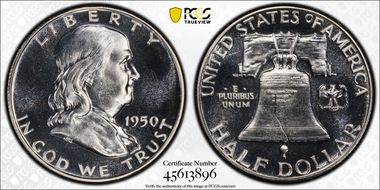1950 50C PR65