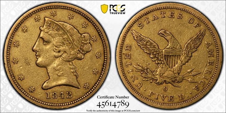 Cert 45614789 - Coin Image