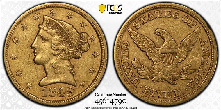 Cert 45614790 - Coin Image