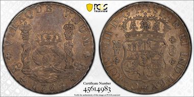 1764-Mo MF 8 R Calico-1087 AU53