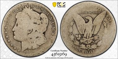 1888-O $1 VAM 4, Hot Lips FR2