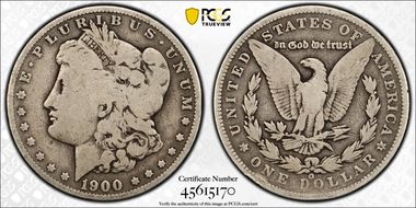 1900-O/CC $1 VAM 8 G6