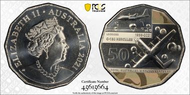 2021 50C Centenary of the RAAF C-130 Hercules MS68