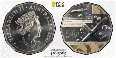 2021 50C Centenary of the RAAF C-130 Hercules MS68