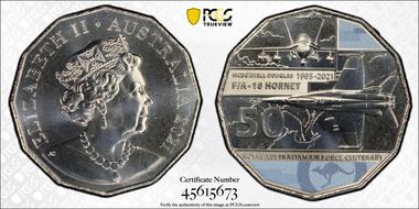 2021 50C Centenary of the RAAF F/A-18 Hornet MS69