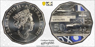 2021 50C Centenary of the RAAF Catalina MS69