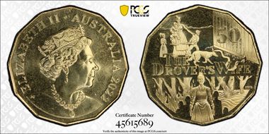 2022 50C The Drover's Wife MS67
