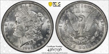 1884-O $1 MS63