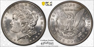 1900-S $1 MS65+