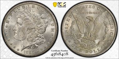 1884-CC $1 MS62