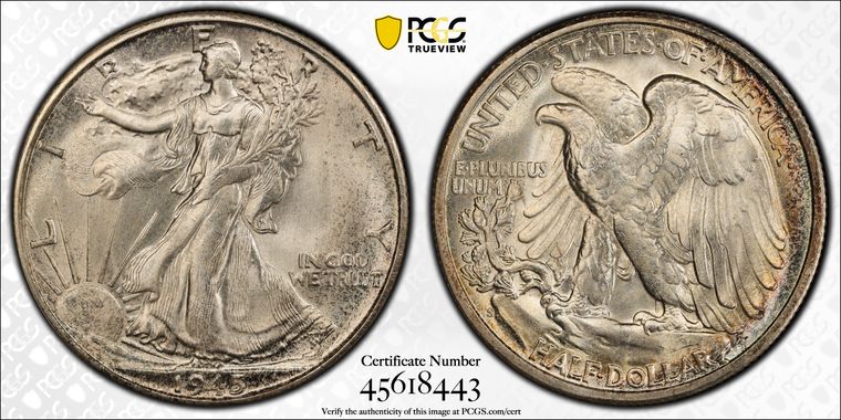 Cert 45618443 - Coin Image