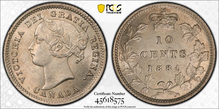 Cert 45618575 - Coin Image