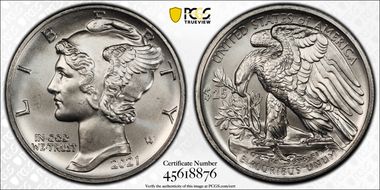 2021 $25 Palladium MS66