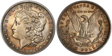 1896 $1 MS62