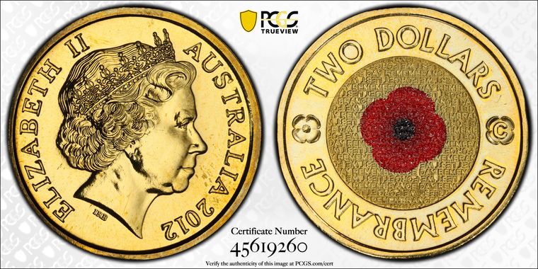 Cert 45619260 - Coin Image