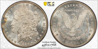 1880/79-CC $1 VAM 4, 80/79, Rev. of 78 MS62