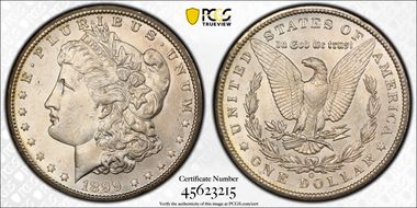 1899-O $1 MS63+