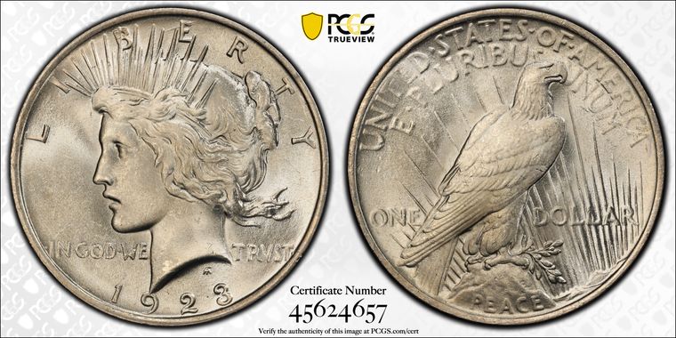 Cert 45624657 - Coin Image