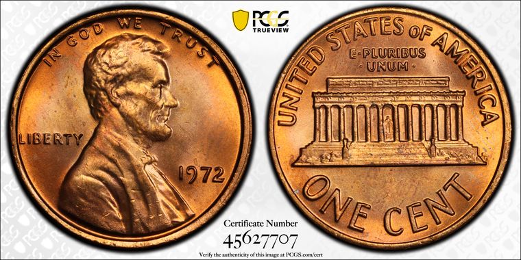 Cert 45627707 - Coin Image