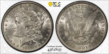1884-O $1 MS62